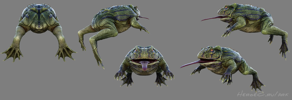Дьявольская жаба (Beelzebufo)